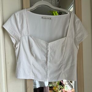 Abercrombie & Fitch Cream Blouse